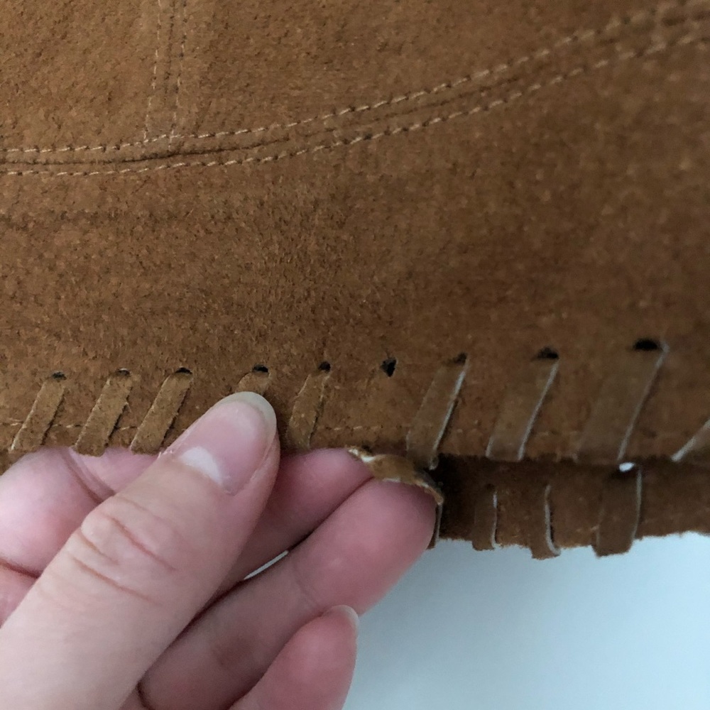 Zara leather vest - Picture 4 of 6